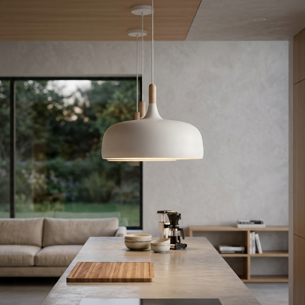 Birken Nordic Wood Pendant Light