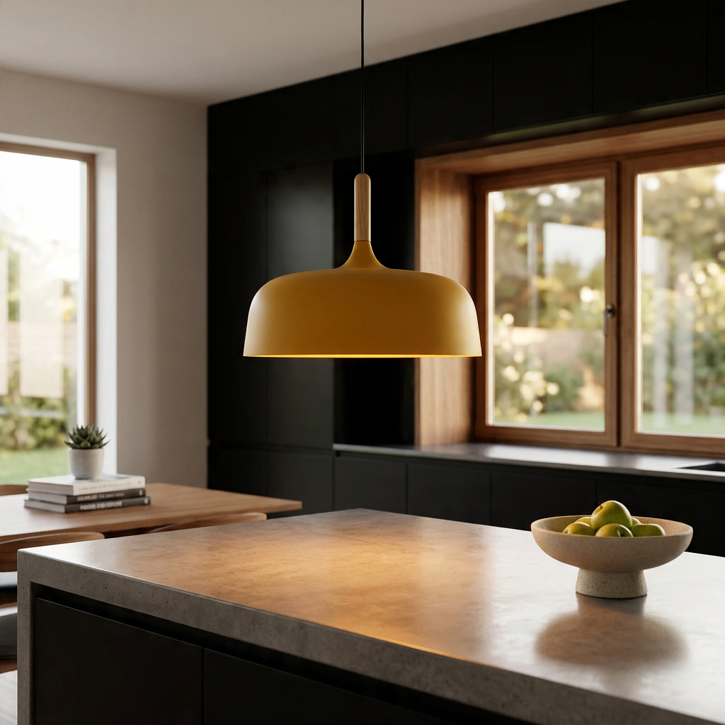Birken Nordic Wood Pendant Light
