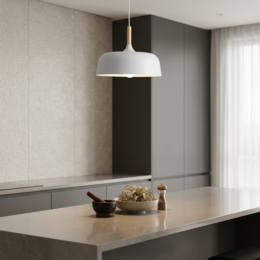 Birken Nordic Wood Pendant Light