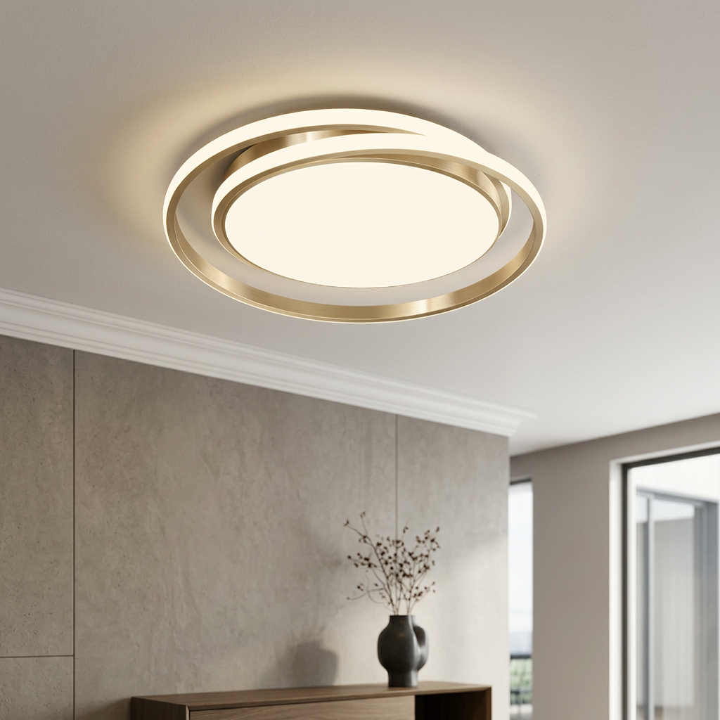 Modern Minimalist LED Circle Ceiling Light