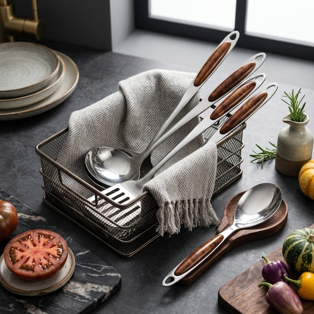 Stainless Steel Kitchen Utensil Set