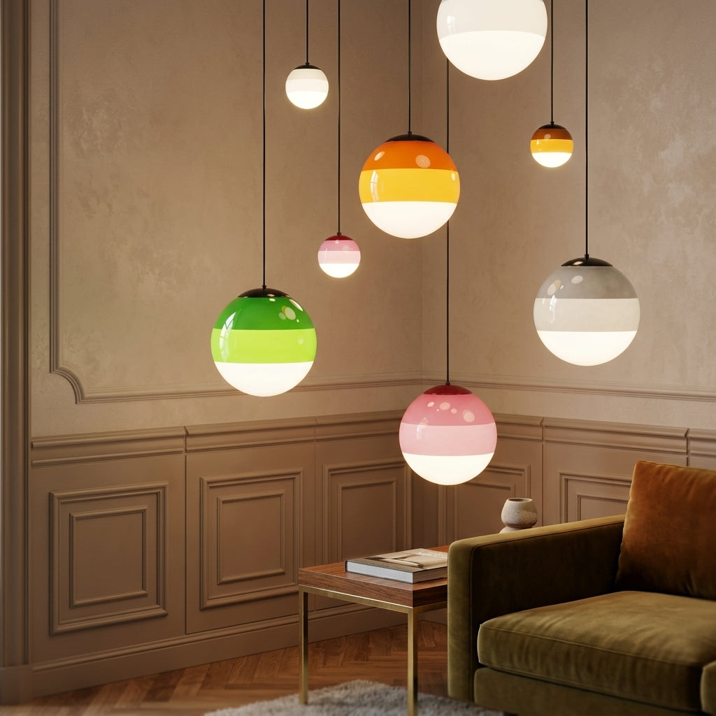 Gradient Glass Pendant Light