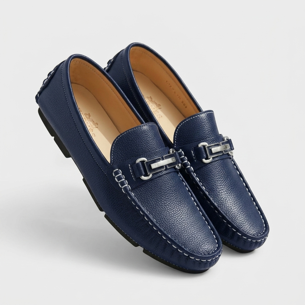 Gray's | Slip-On Loafers for Women with Metal Clasp Detail | Stylish Comfort for Everyday Wear