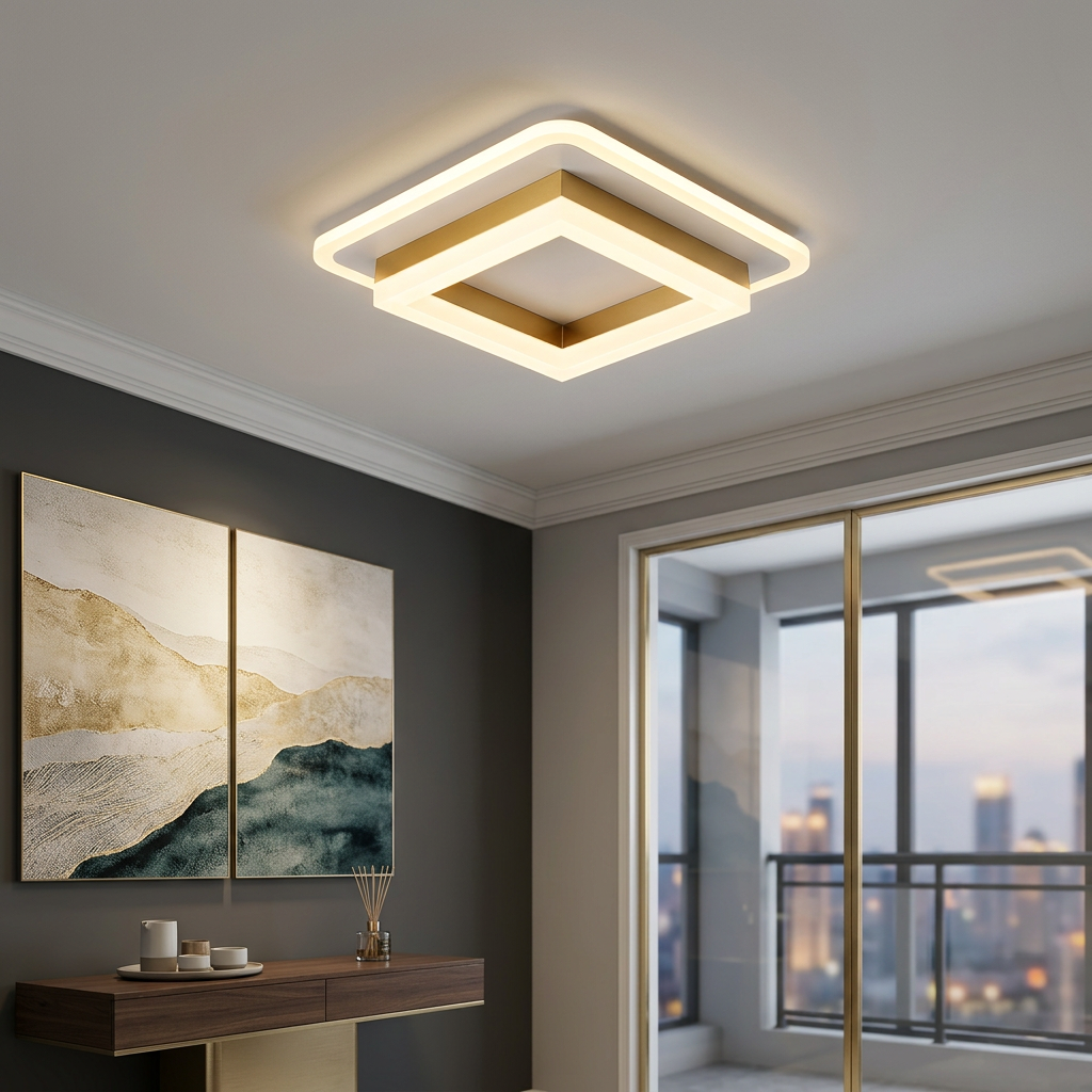 Modern LED Flush Mount Ceiling Light