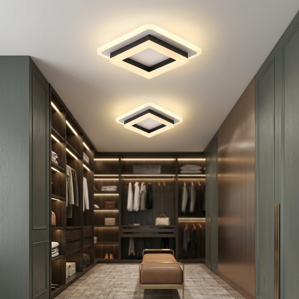 Modern LED Flush Mount Ceiling Light