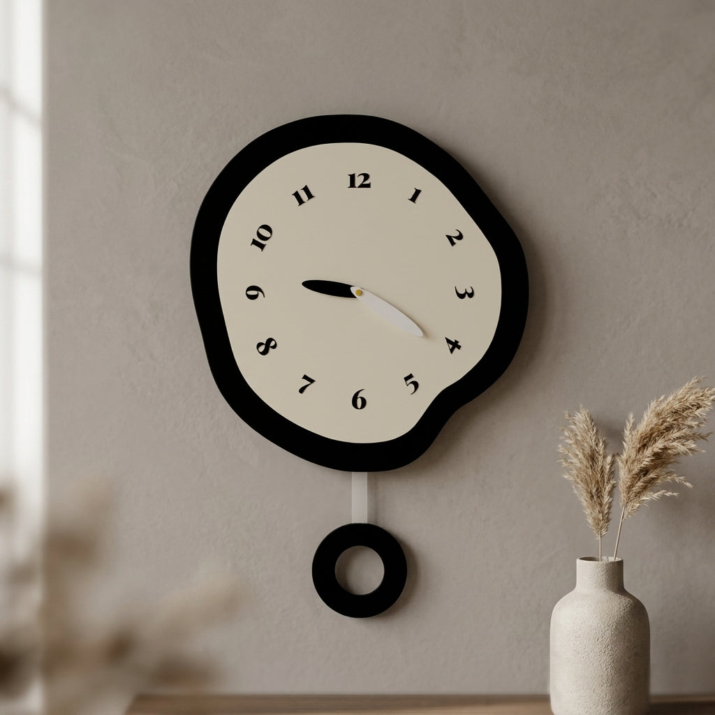 MOMO Collection Modern Wall Clock