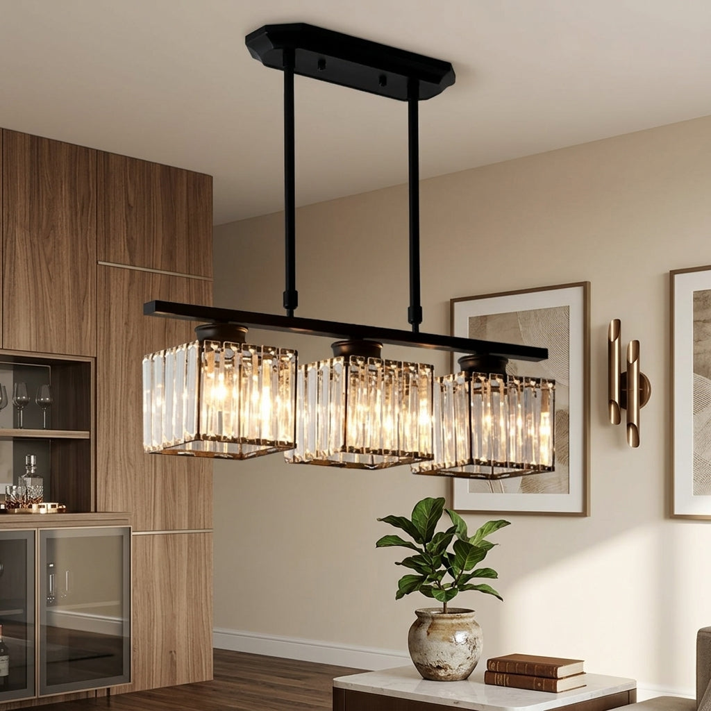 Nordic Multi-Head Glass Pendant Lighting