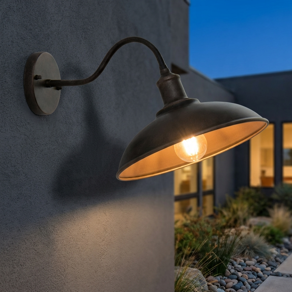 Rustic Charm Outdoor Wall Light