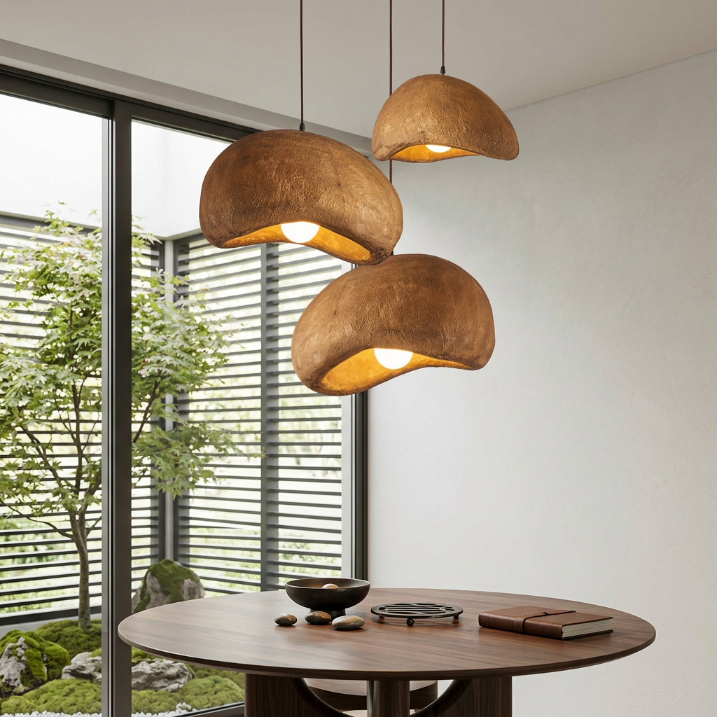 Wabi-Sabi Cloud Pendant Light