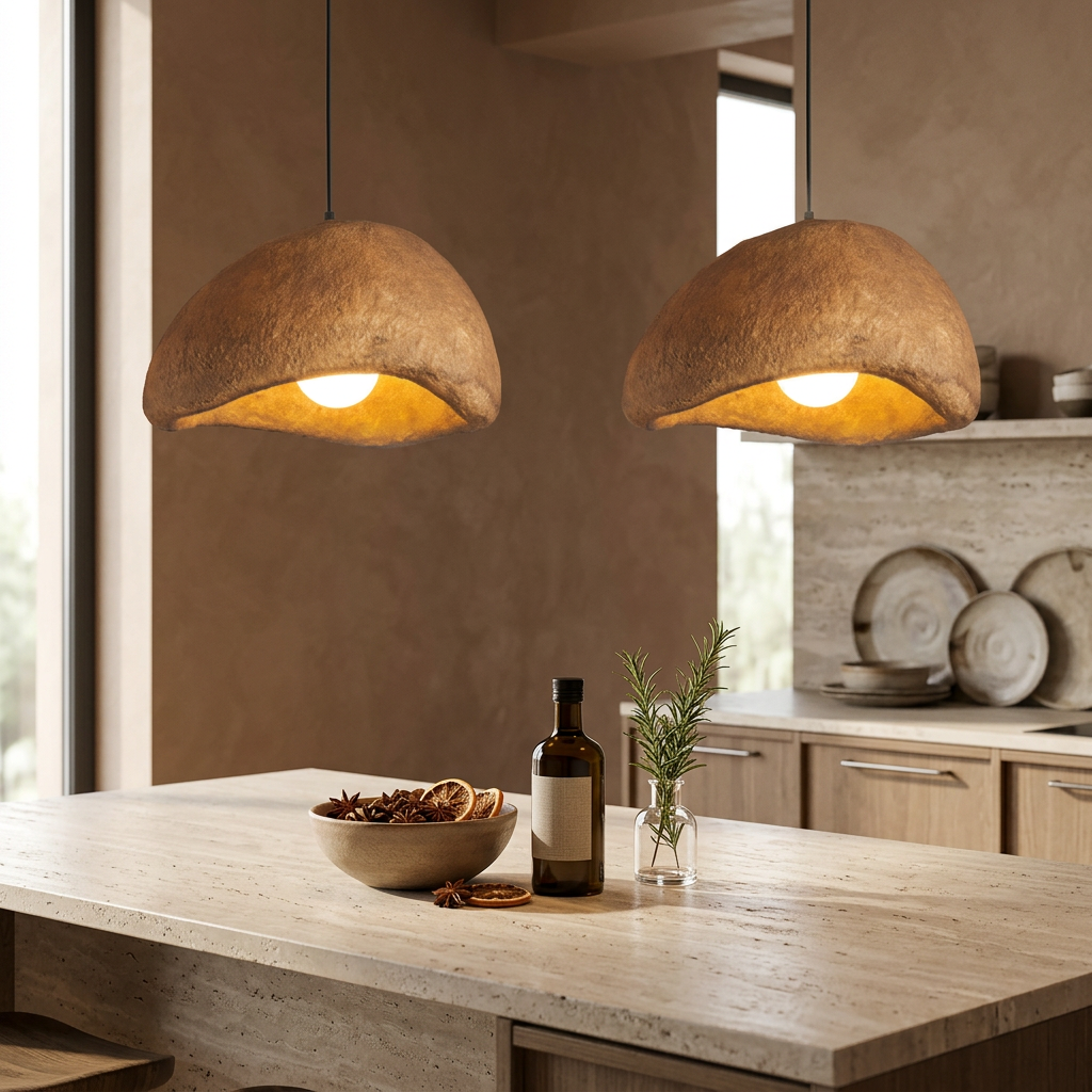 Wabi-Sabi Cloud Pendant Light