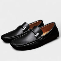 Moccasin Loafers | Black Slip-On Design with Anti-Slip Outsole | Versatile Footwear for Women
