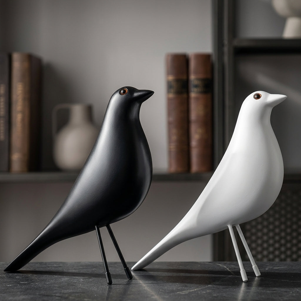 Nordic Decorative Bird Figurine