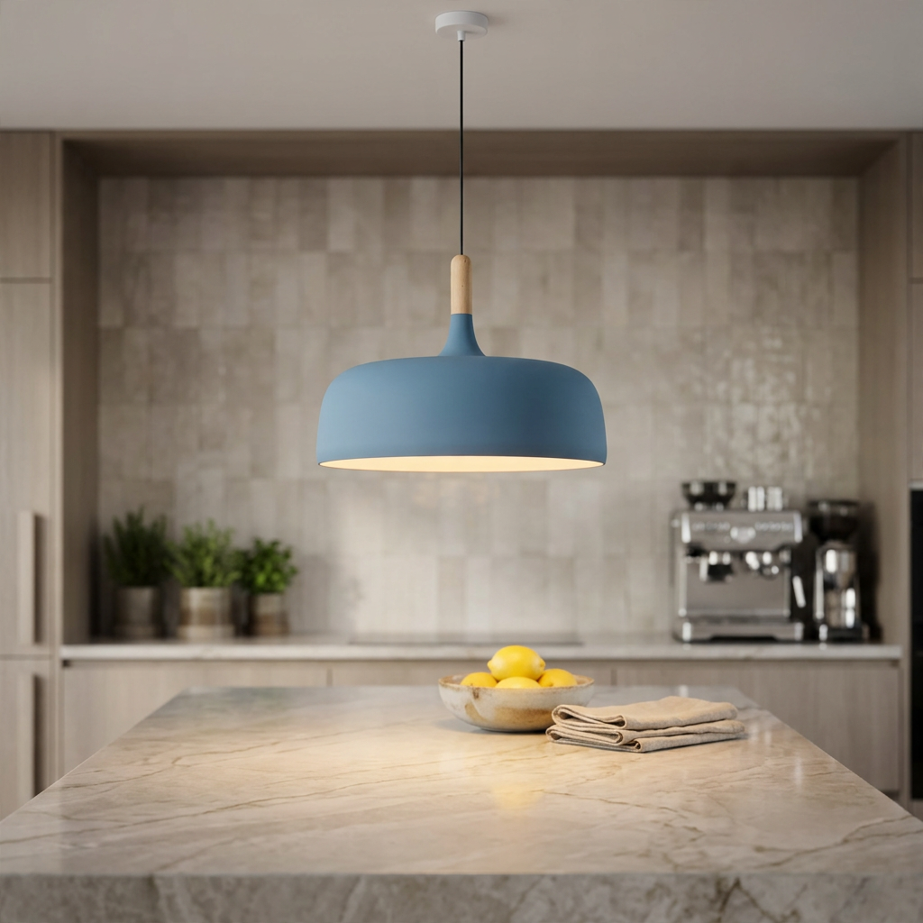 Birken Nordic Wood Pendant Light