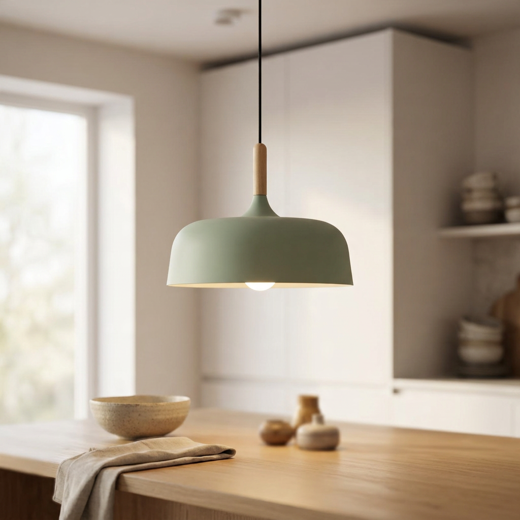 Birken Nordic Wood Pendant Light