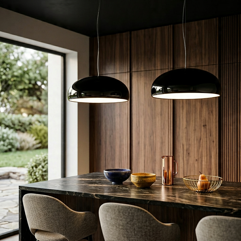 Elegant Black Pendant Light
