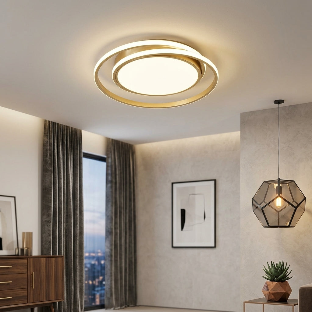 Modern Minimalist LED Circle Ceiling Light