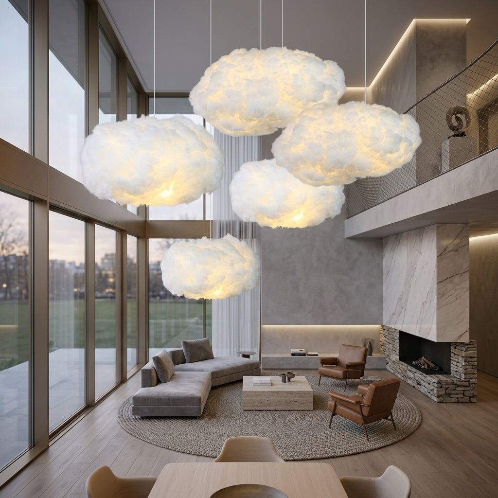 Cloud Cotton Chandelier