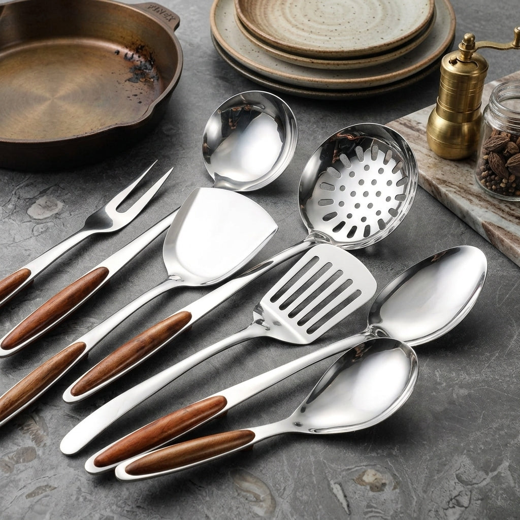Stainless Steel Kitchen Utensil Set