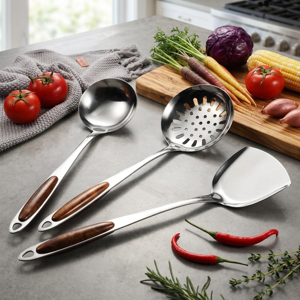 Stainless Steel Kitchen Utensil Set
