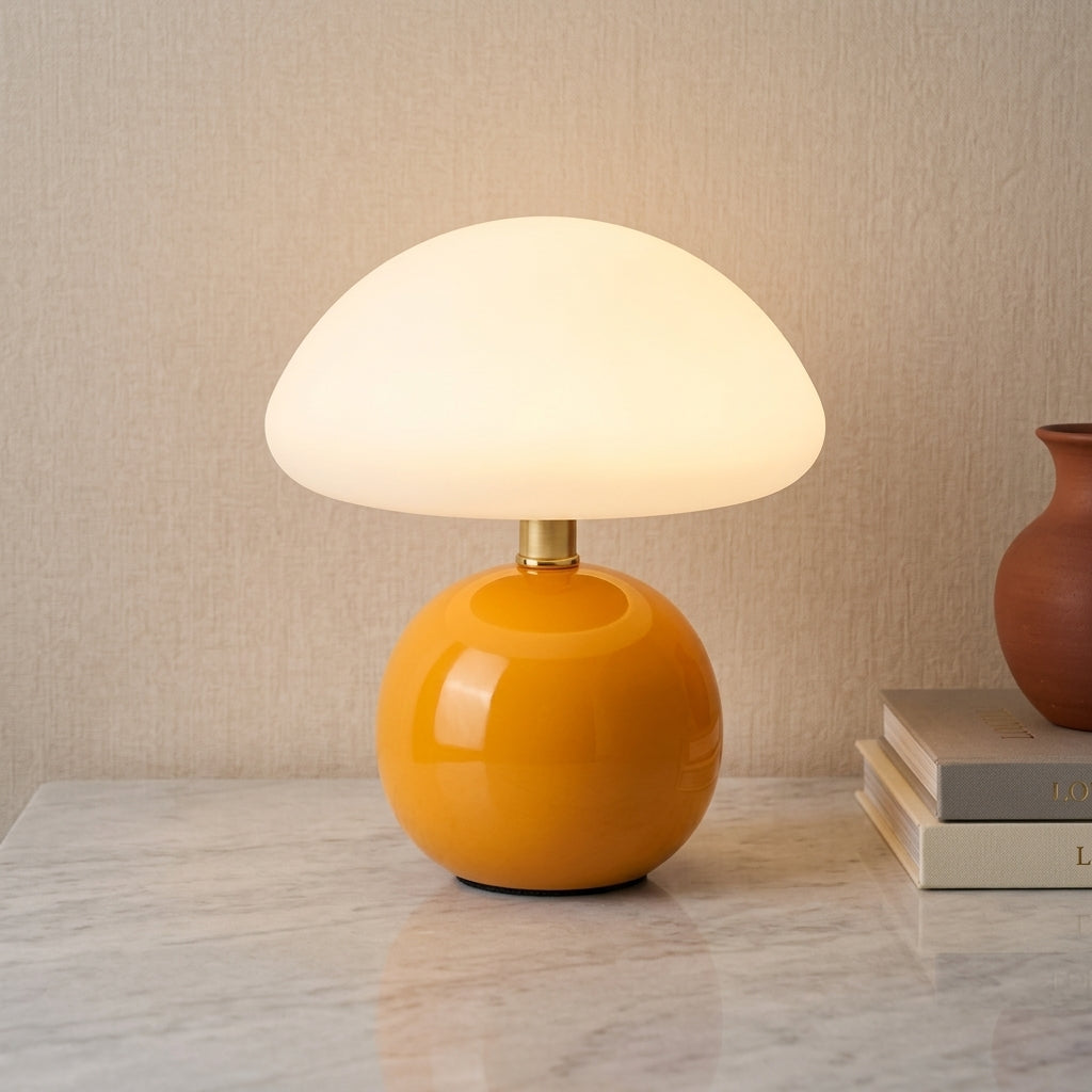 Elegant French Cream Table Lamp