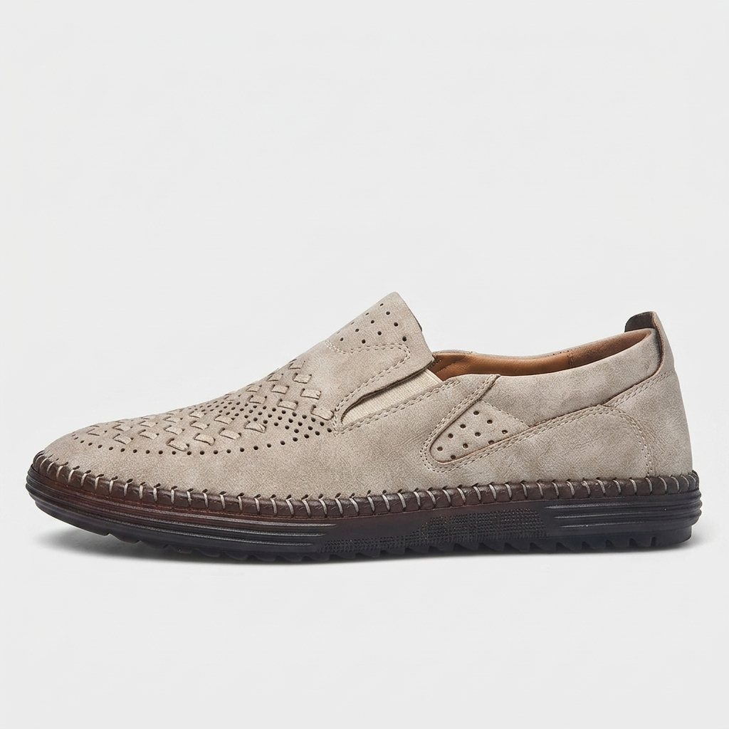 Wave Collection | Slip-On Loafers for Women with Perforated Design | Stylish Comfort for Everyday Wear
