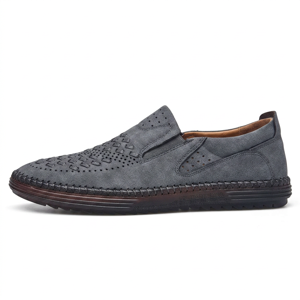 Wave Collection | Slip-On Loafers for Women with Perforated Design | Stylish Comfort for Everyday Wear