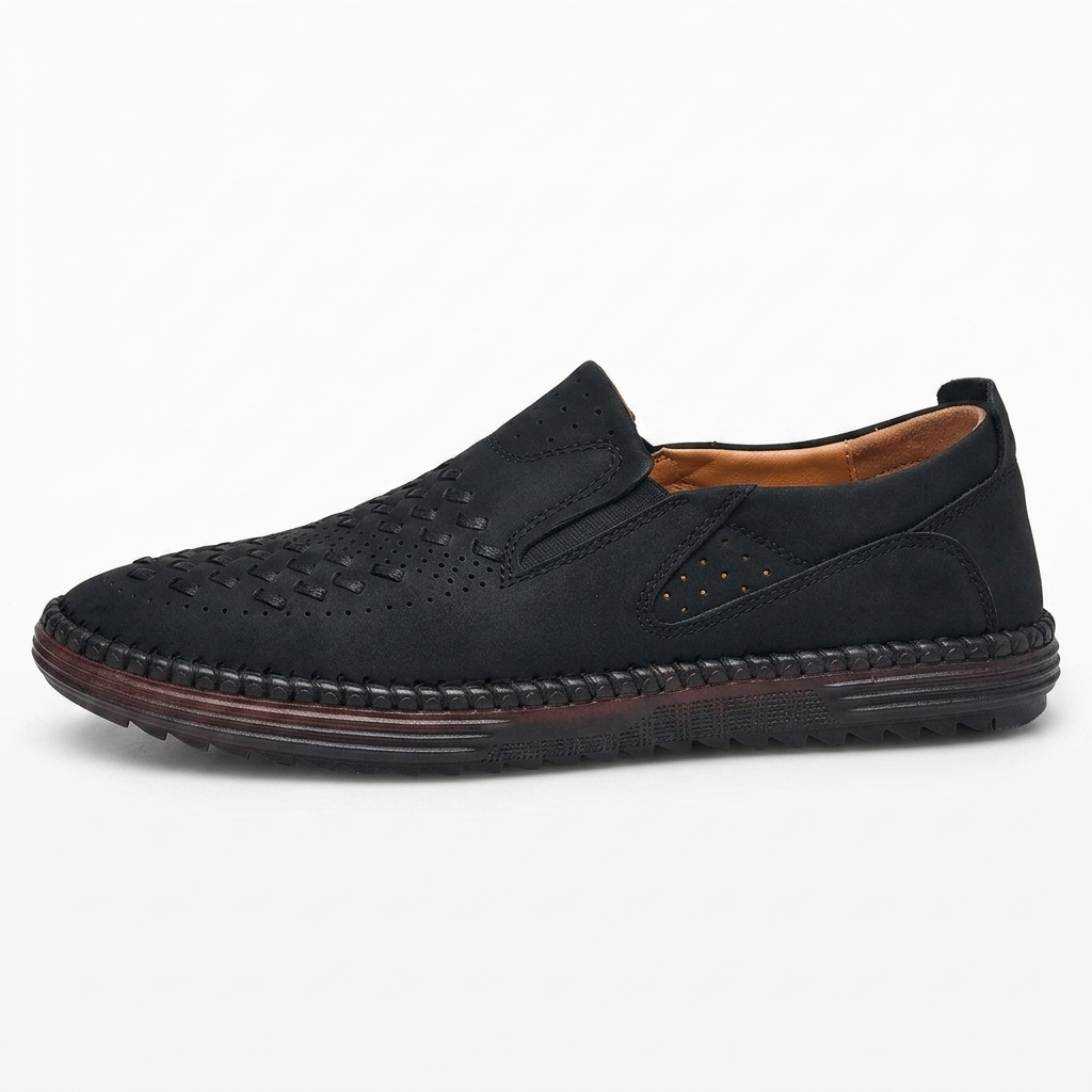 Wave Collection | Slip-On Loafers for Women with Perforated Design | Stylish Comfort for Everyday Wear