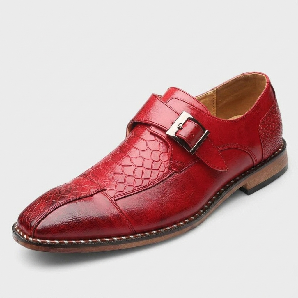 Stylish Loafers | Monk Strap Slip-On Shoes with Cushioned Footbed | Versatile Footwear for Women and Men