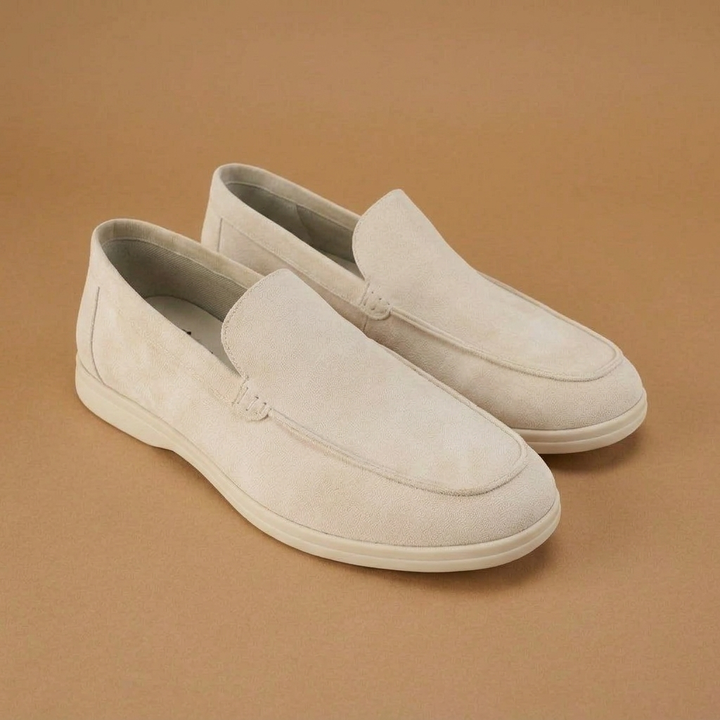Gray's Collection | Women's Classic Loafers in Beige with Cushioned Insole | Stylish Footwear for All-Day Comfort