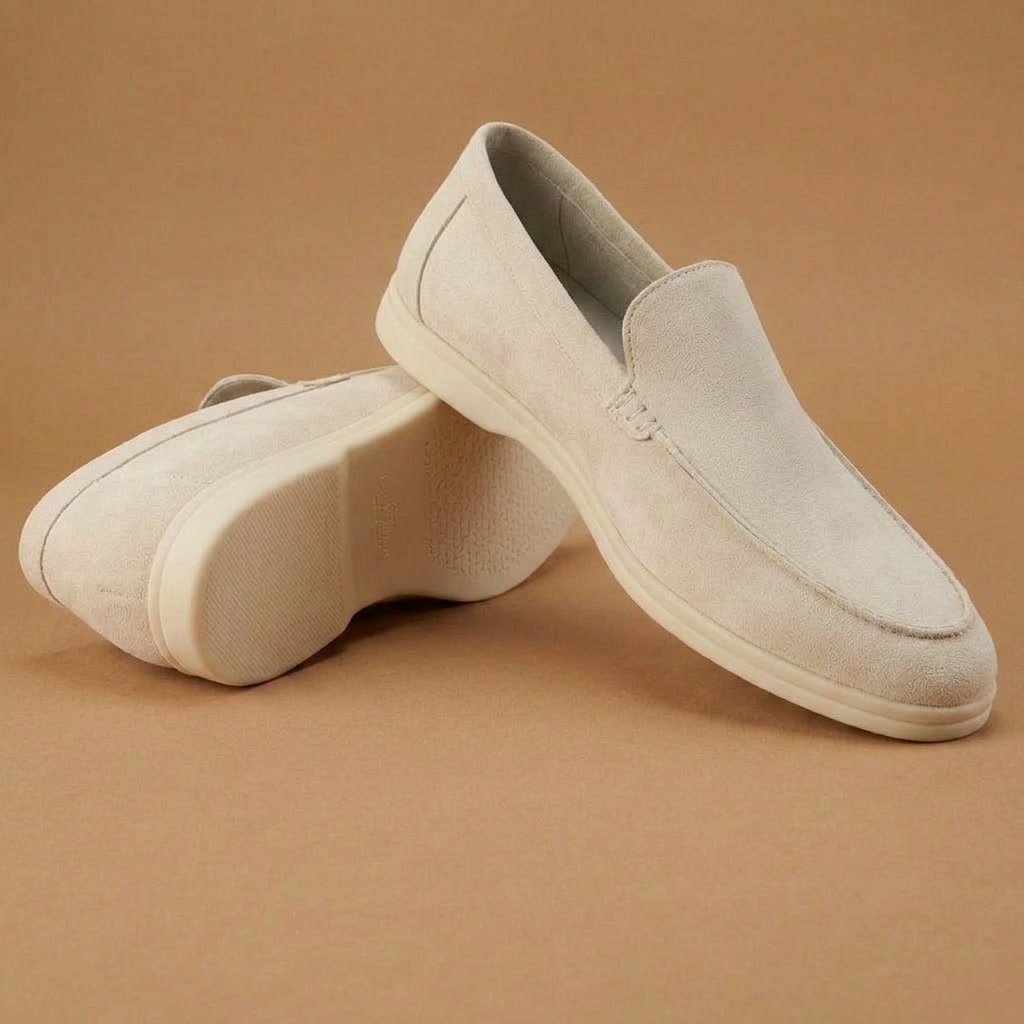 Gray's Collection | Women's Classic Loafers in Beige with Cushioned Insole | Stylish Footwear for All-Day Comfort