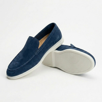 Enzo Collection | Suede Loafers for Women with Cushioned Interior | Stylish Comfort for Everyday Wear