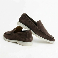 Enzo Collection | Suede Loafers for Women with Cushioned Interior | Stylish Comfort for Everyday Wear