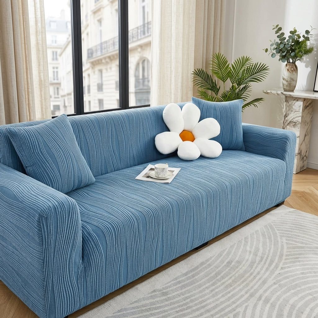 Elegant Jacquard Stretch Couch Cover