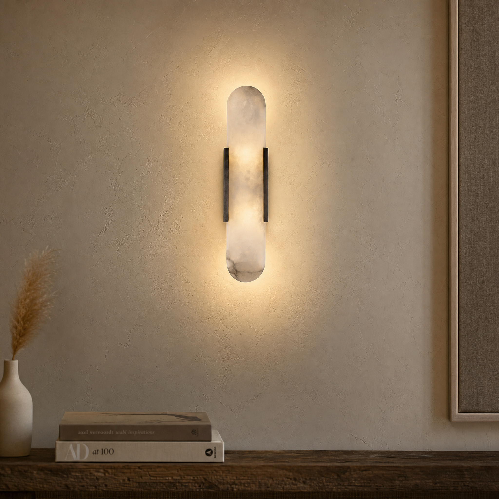 Elegant Marble Wall Sconce Lighting