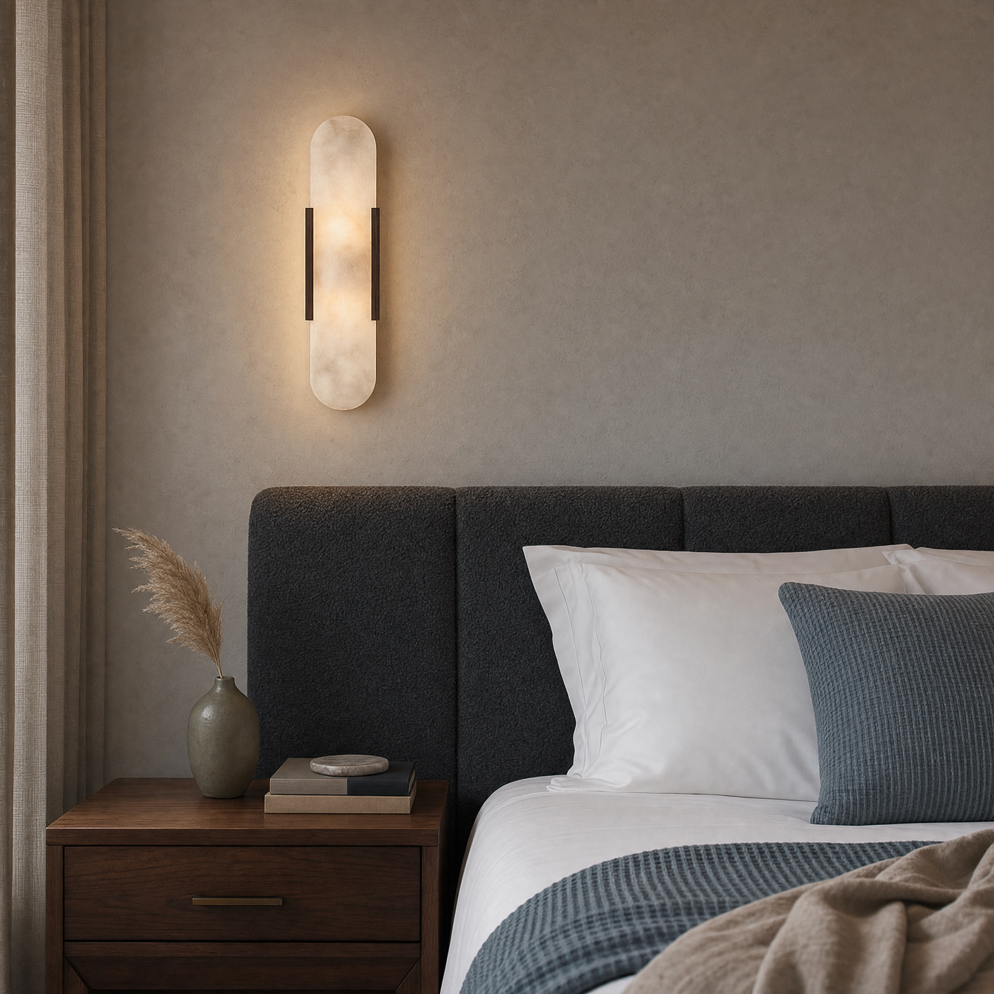 Elegant Marble Wall Sconce Lighting