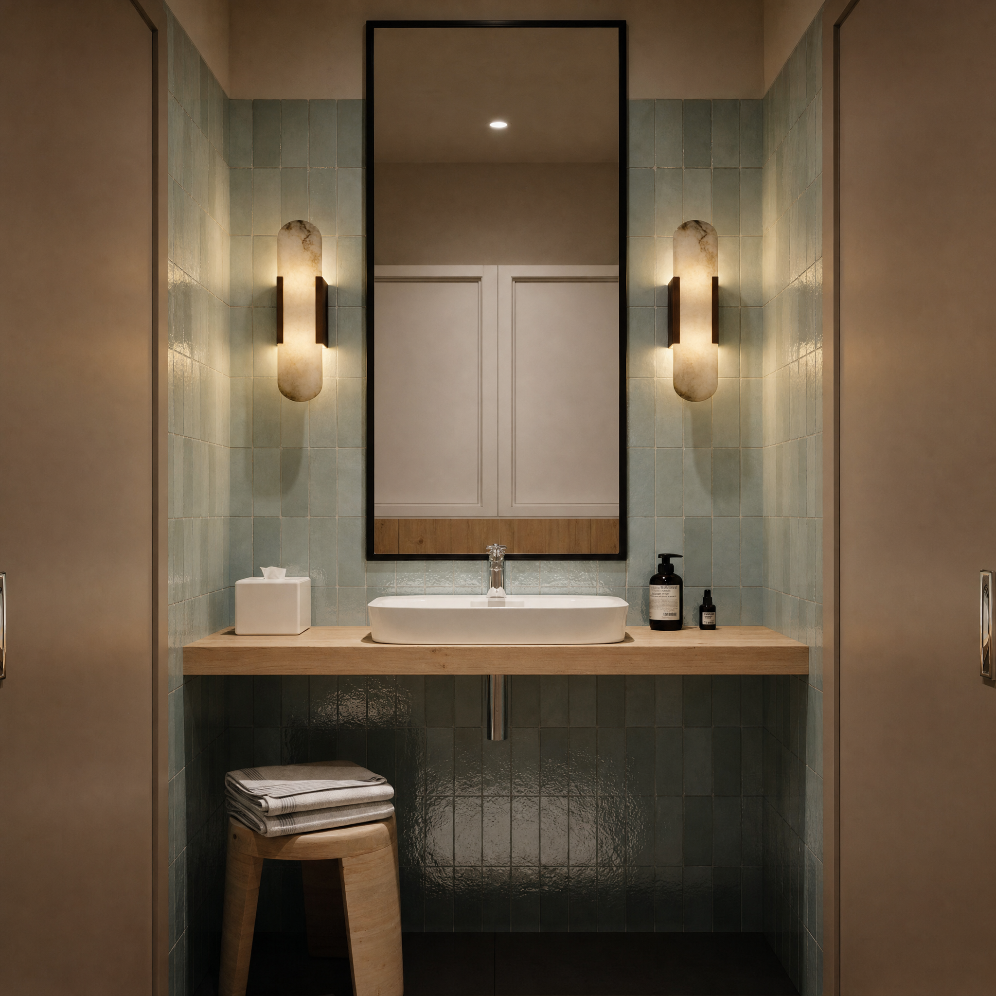 Elegant Marble Wall Sconce Lighting