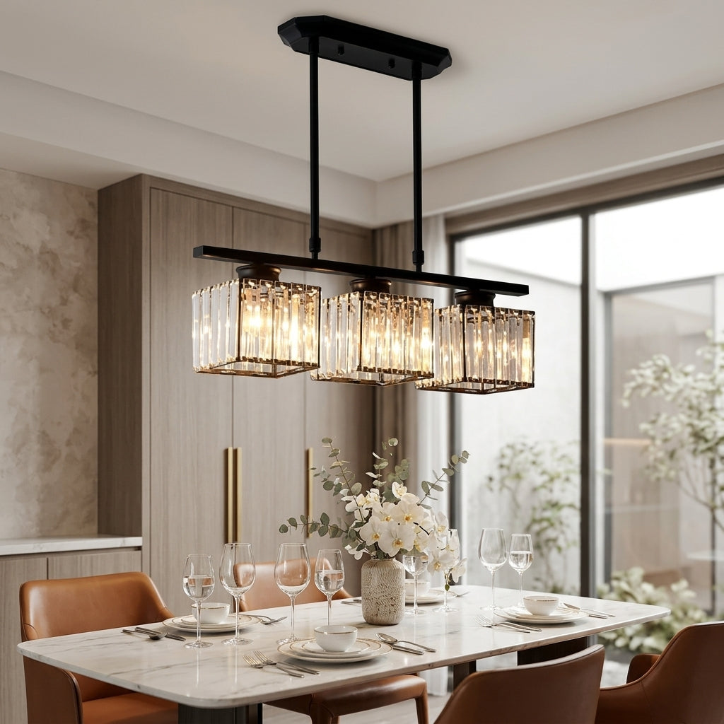 Nordic Multi-Head Glass Pendant Lighting