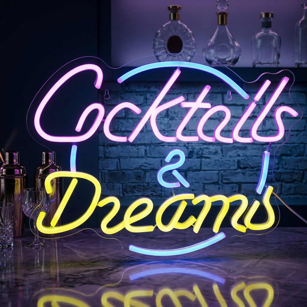 Vibrant LED Neon Sign