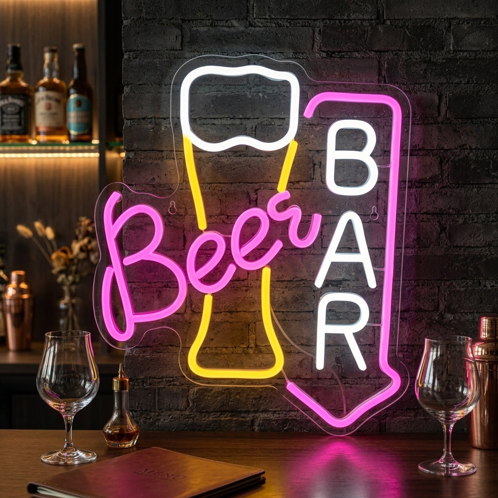 Vibrant LED Neon Sign