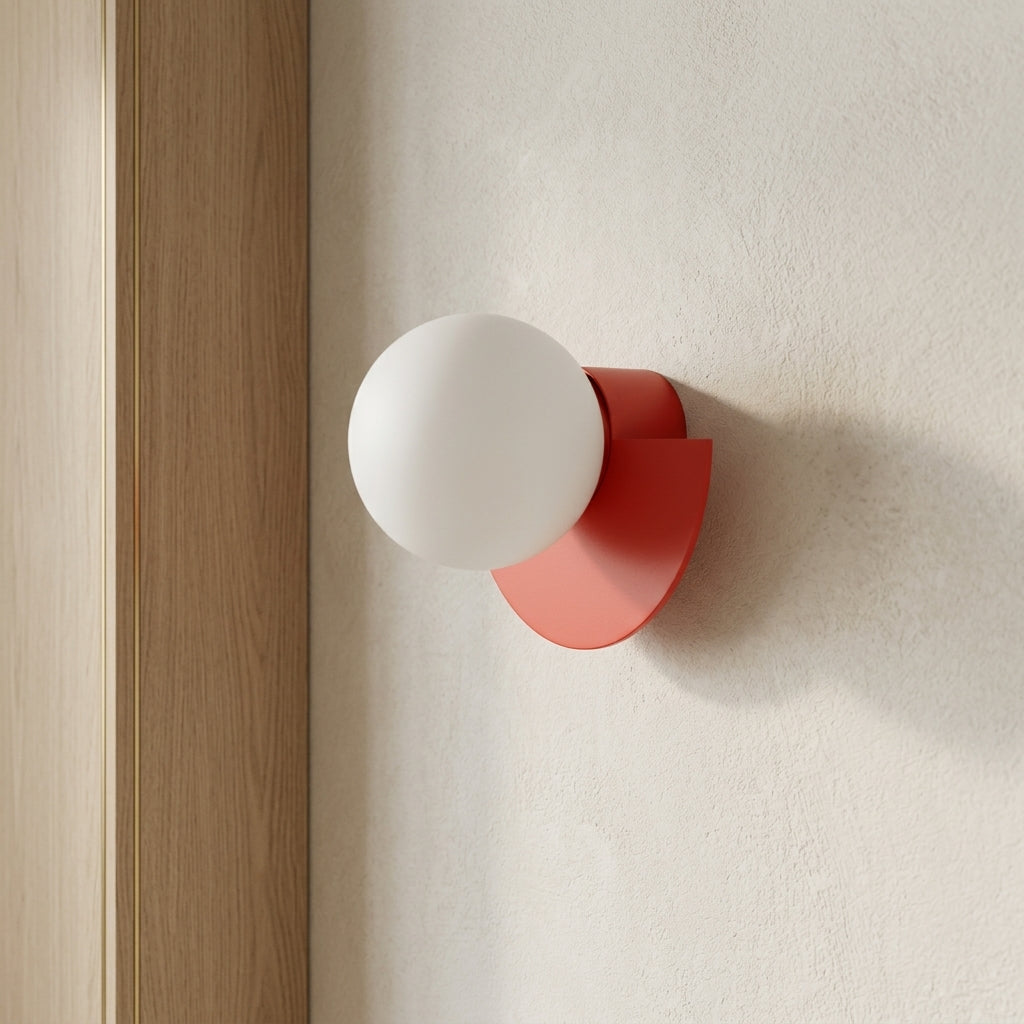 Nordic Semicircle Wall Sconce Light