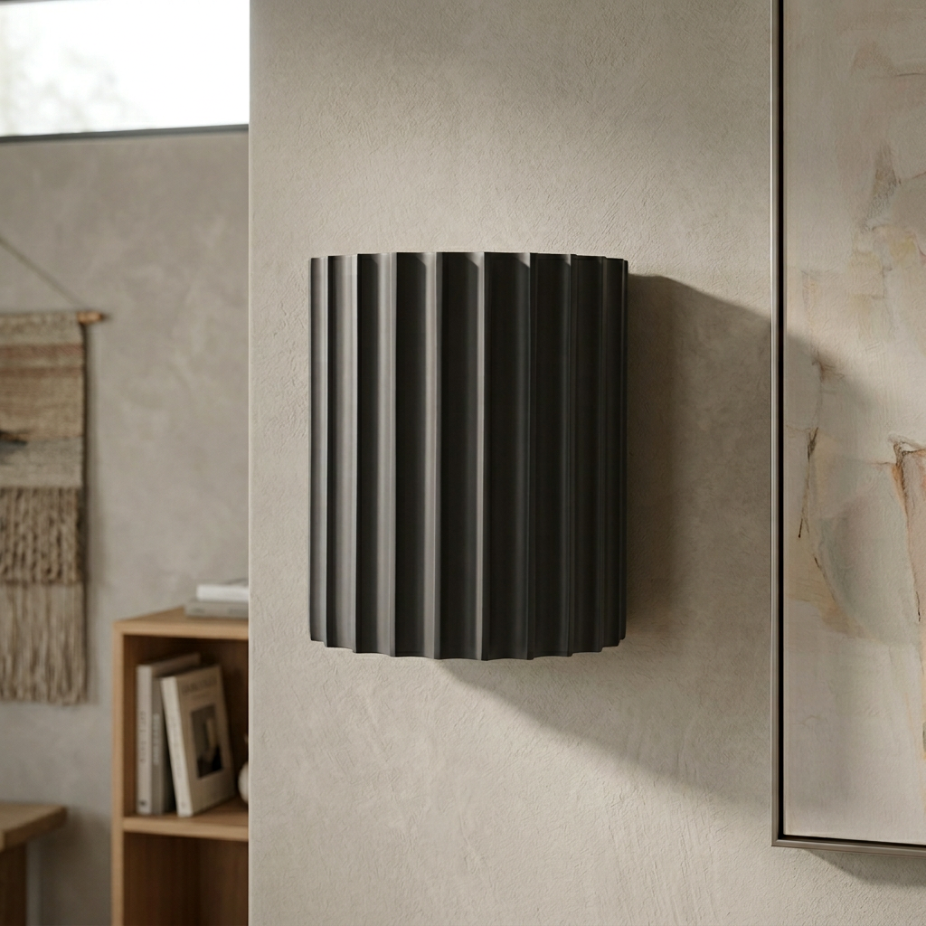 Nordic Resin Plaster Shade Wall Light