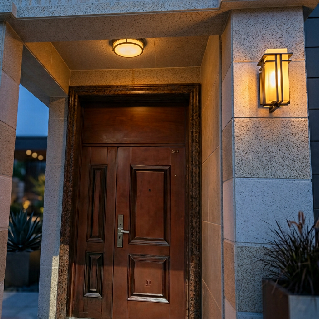 Retro Industrial Outdoor Wall Light