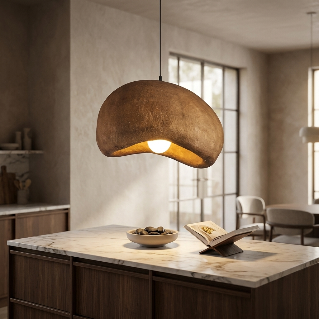 Wabi-Sabi Cloud Pendant Light