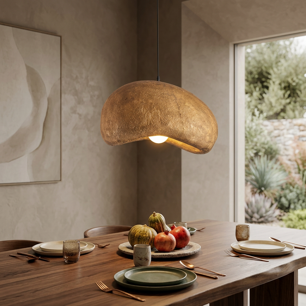 Wabi-Sabi Cloud Pendant Light