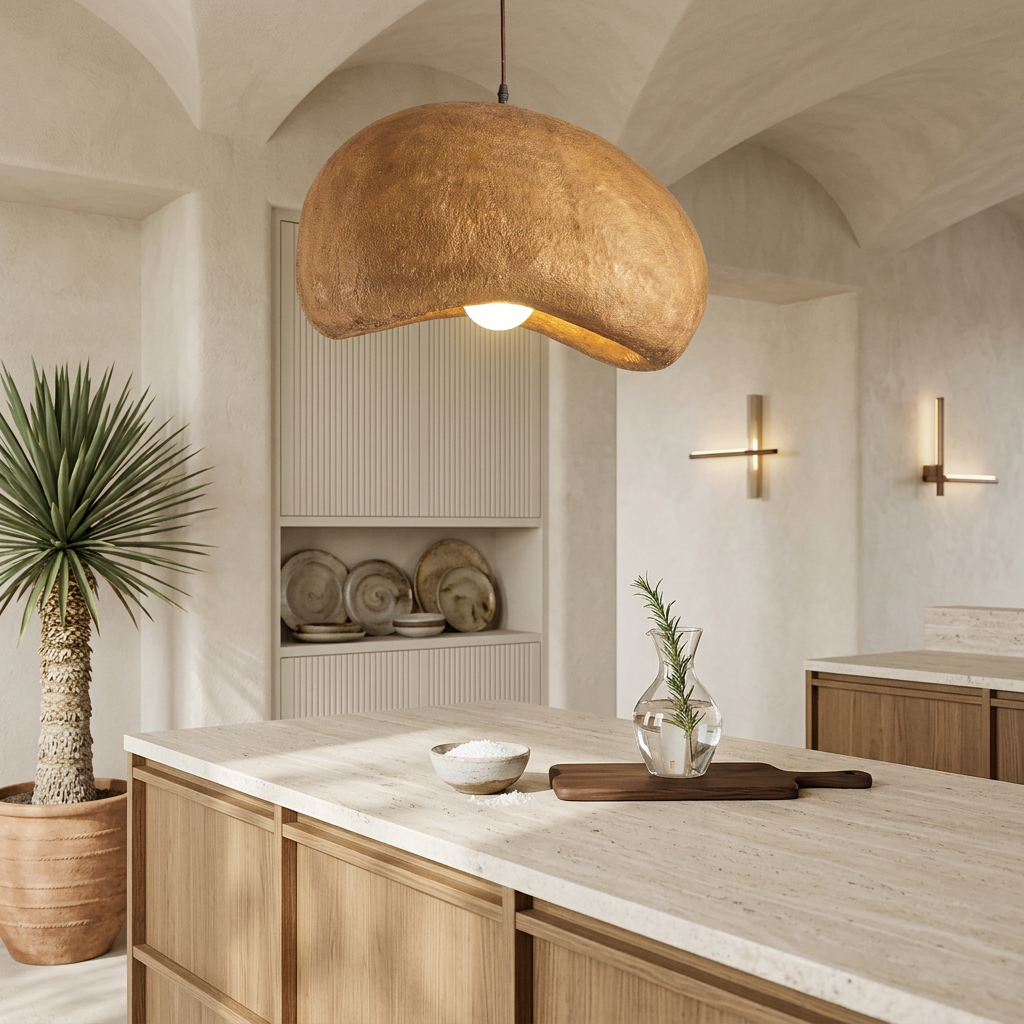 Wabi-Sabi Cloud Pendant Light